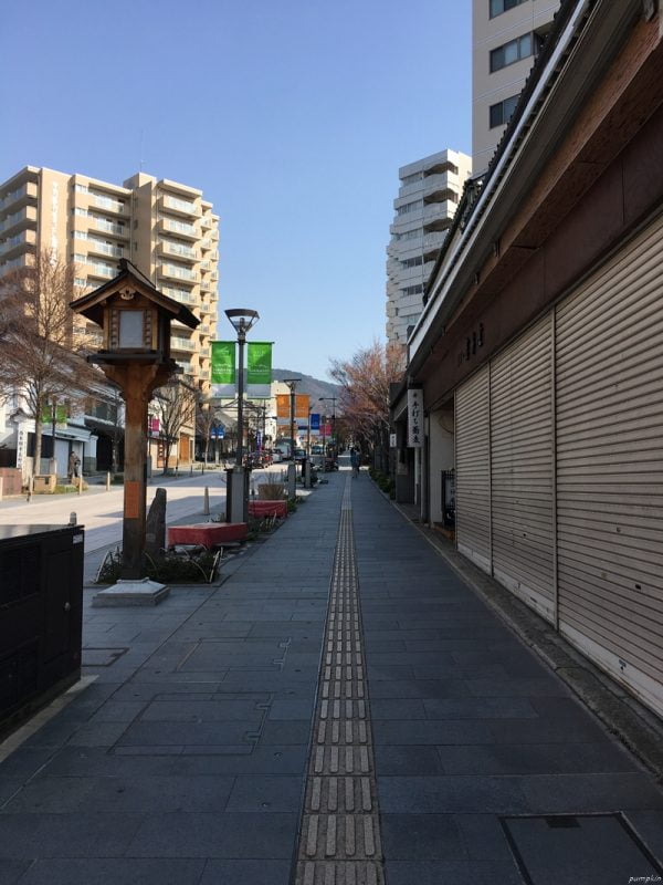 長野站往善光寺的大道